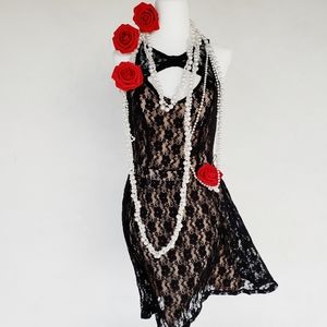 Little Lace Black Evening Dress